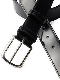 Brushed Leather Belt