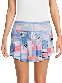 Linen Noveau Intuition Mini Skort