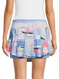 Linen Noveau Intuition Mini Skort