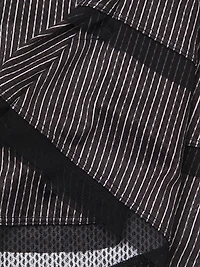 Stripe It Up High-Waist Pinstripe Skort