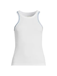 Linen Noveau Streak Tank Top