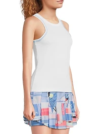 Linen Noveau Streak Tank Top
