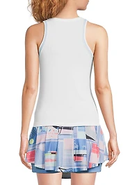Linen Noveau Streak Tank Top