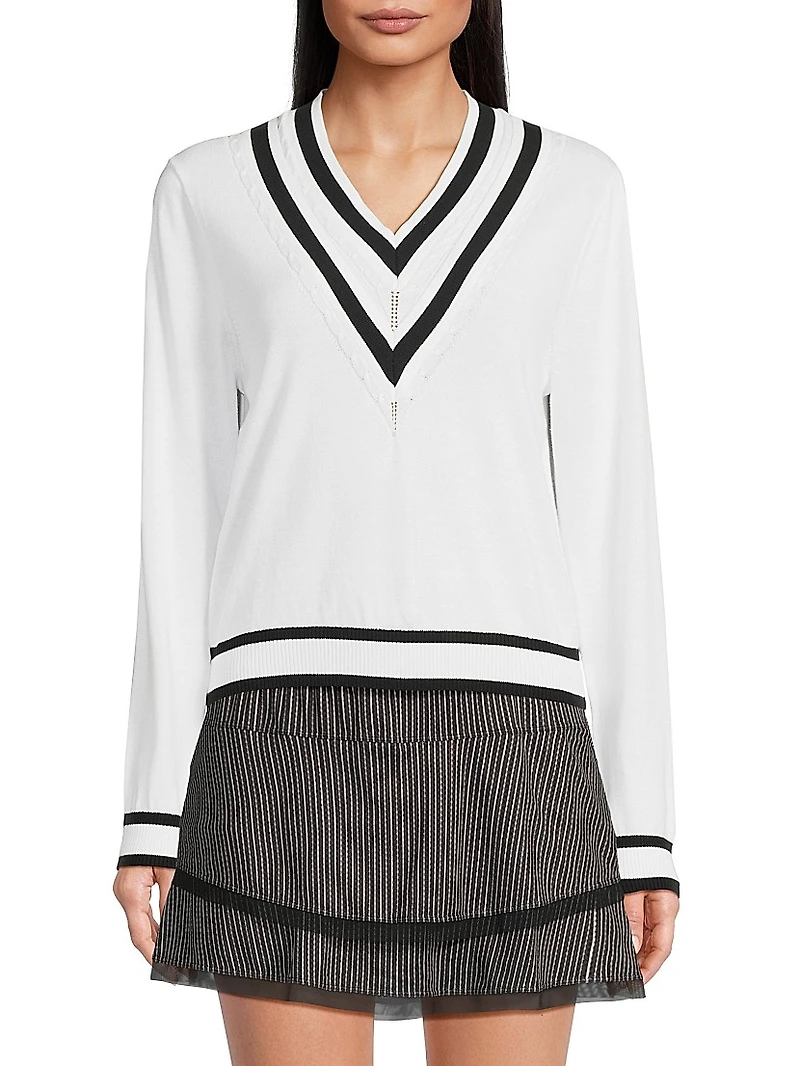 Core Victory V-Neck Sweater