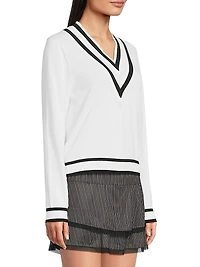 Core Victory V-Neck Sweater
