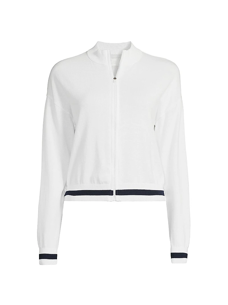 Rally Mock Turtleneck Cardigan