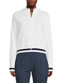 Rally Mock Turtleneck Cardigan