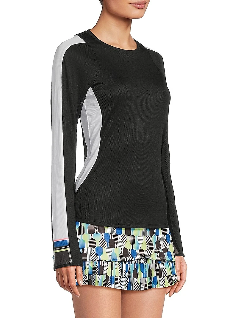 Stripe It Up Long-Sleeve Top