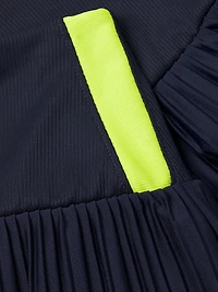 PS I Love You Racer Standard Fit Pleated Miniskirt