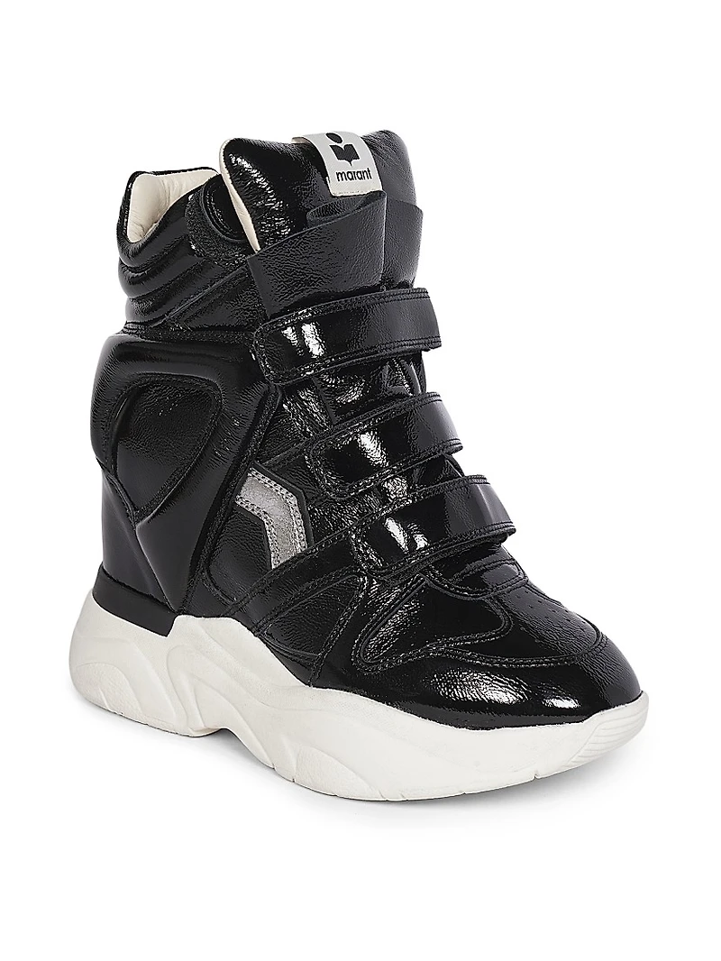 Festive Balskee Leather Platform Sneakers
