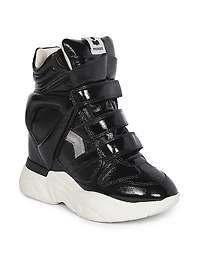 Festive Balskee Leather Platform Sneakers