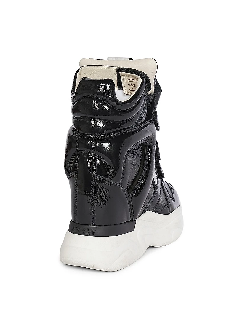 Festive Balskee Leather Platform Sneakers