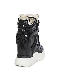 Festive Balskee Leather Platform Sneakers