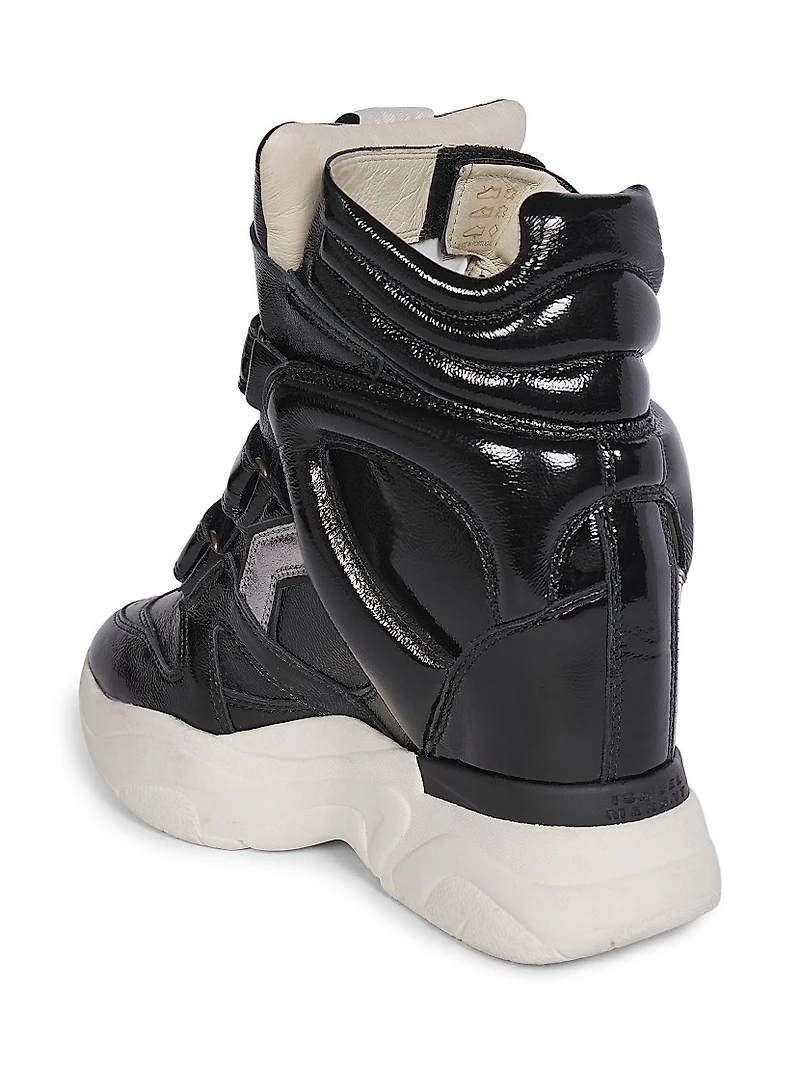 Festive Balskee Leather Platform Sneakers