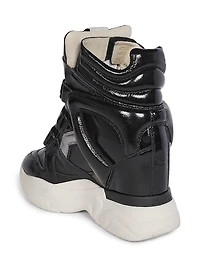 Festive Balskee Leather Platform Sneakers