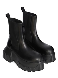 Beatle Mega Tractor Leather Chelsea Boots