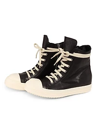 Scarpe Pelle High-Top Sneakers