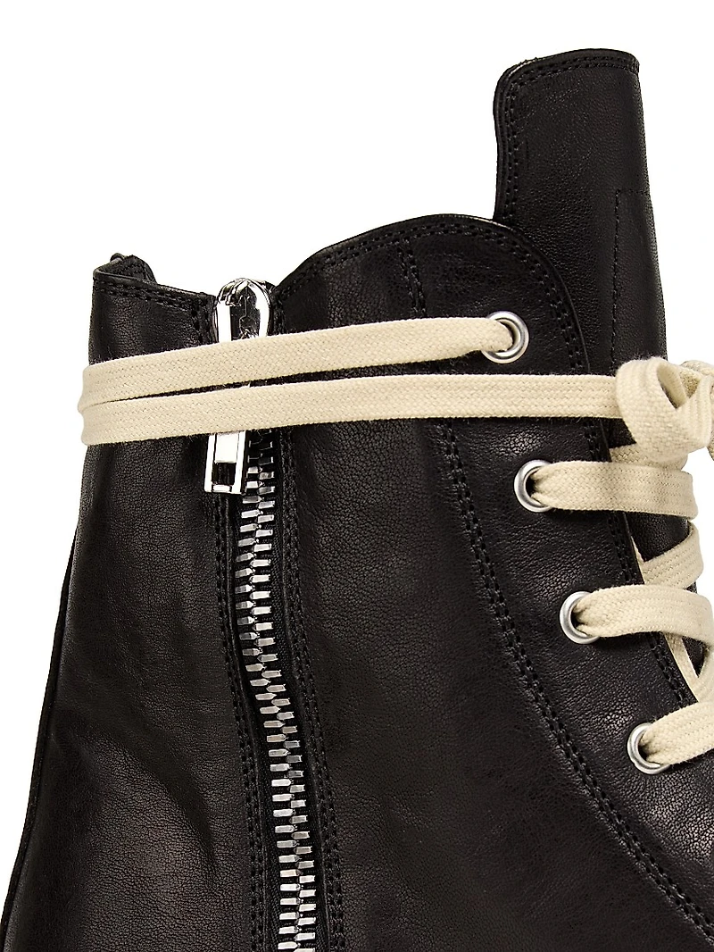 Scarpe Pelle High-Top Sneakers