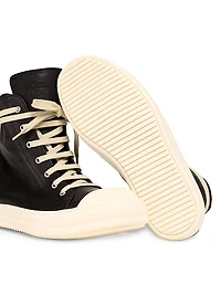 Scarpe Pelle High-Top Sneakers