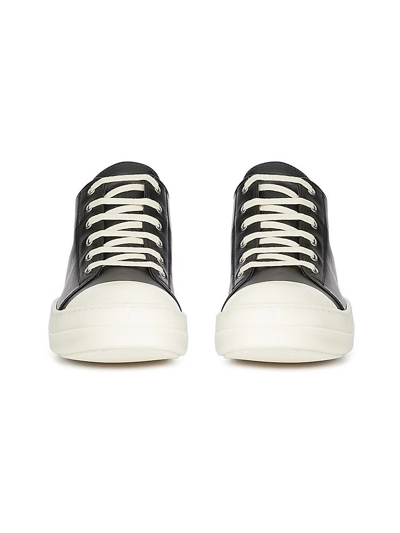Leather Low-Top Sneakers
