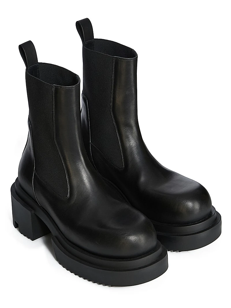 Beatle Bogun Leather Chelsea Boots