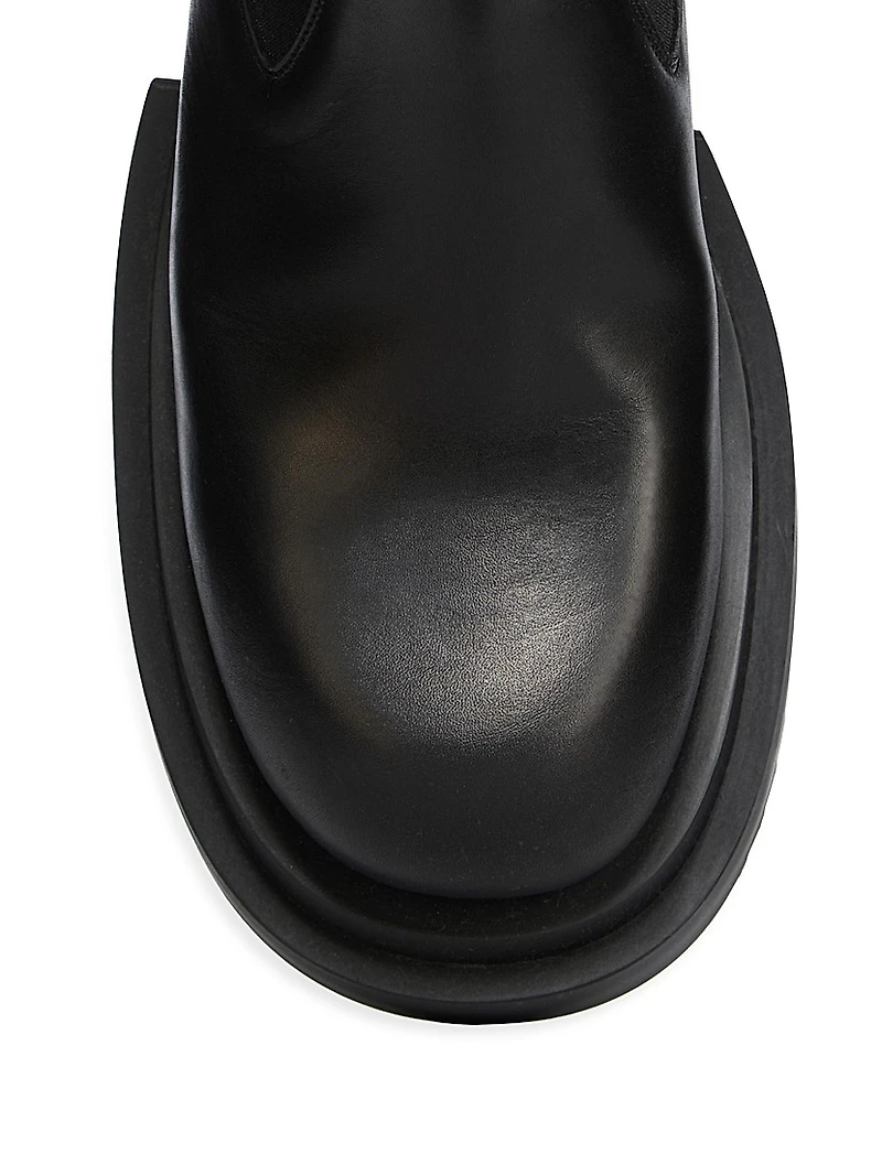 Beatle Bogun Leather Chelsea Boots