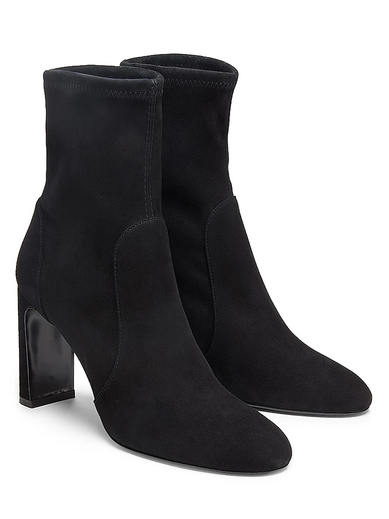 Babette 85MM Suede Booties