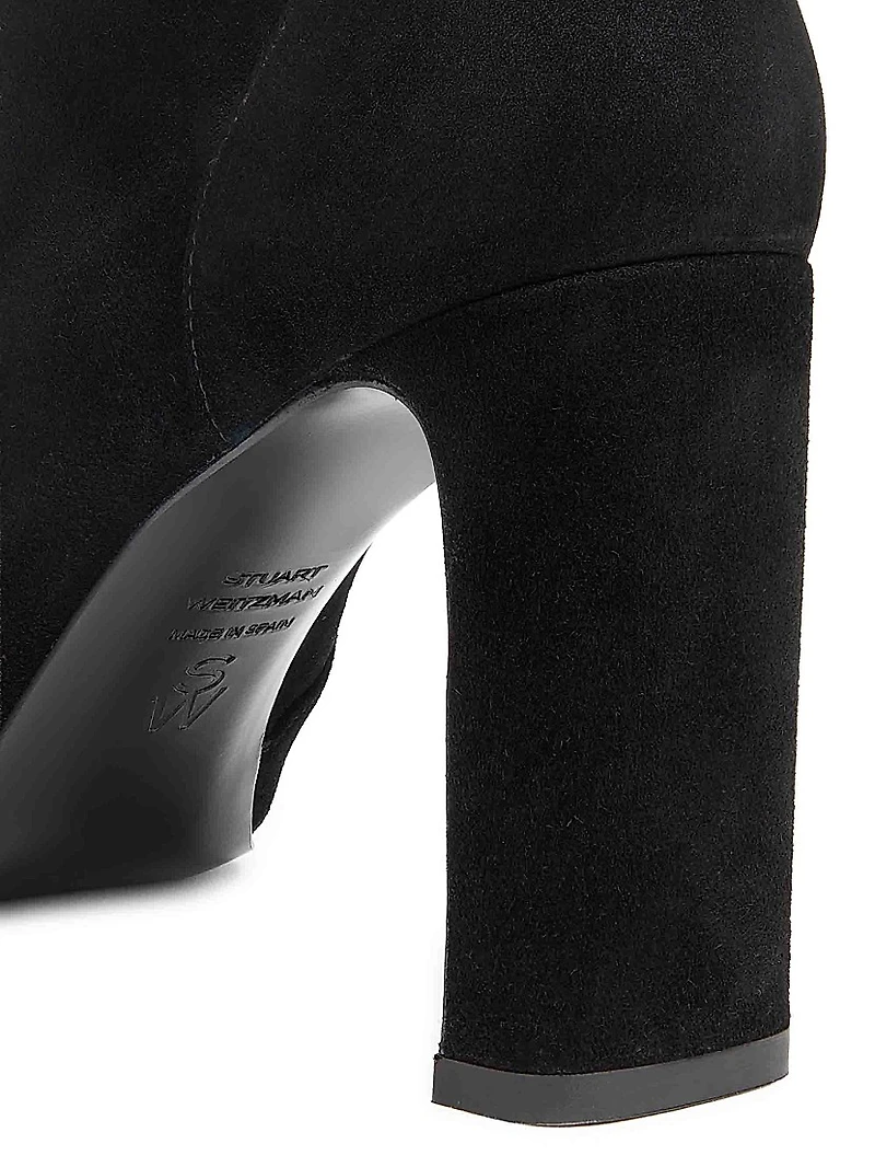 Babette 85MM Suede Booties