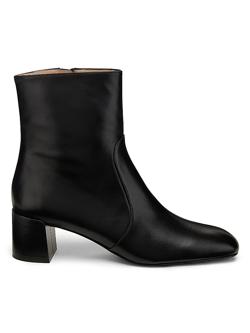 Maeve 50MM Leather Ankle Boots