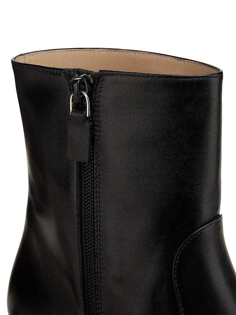 Maeve 50MM Leather Ankle Boots