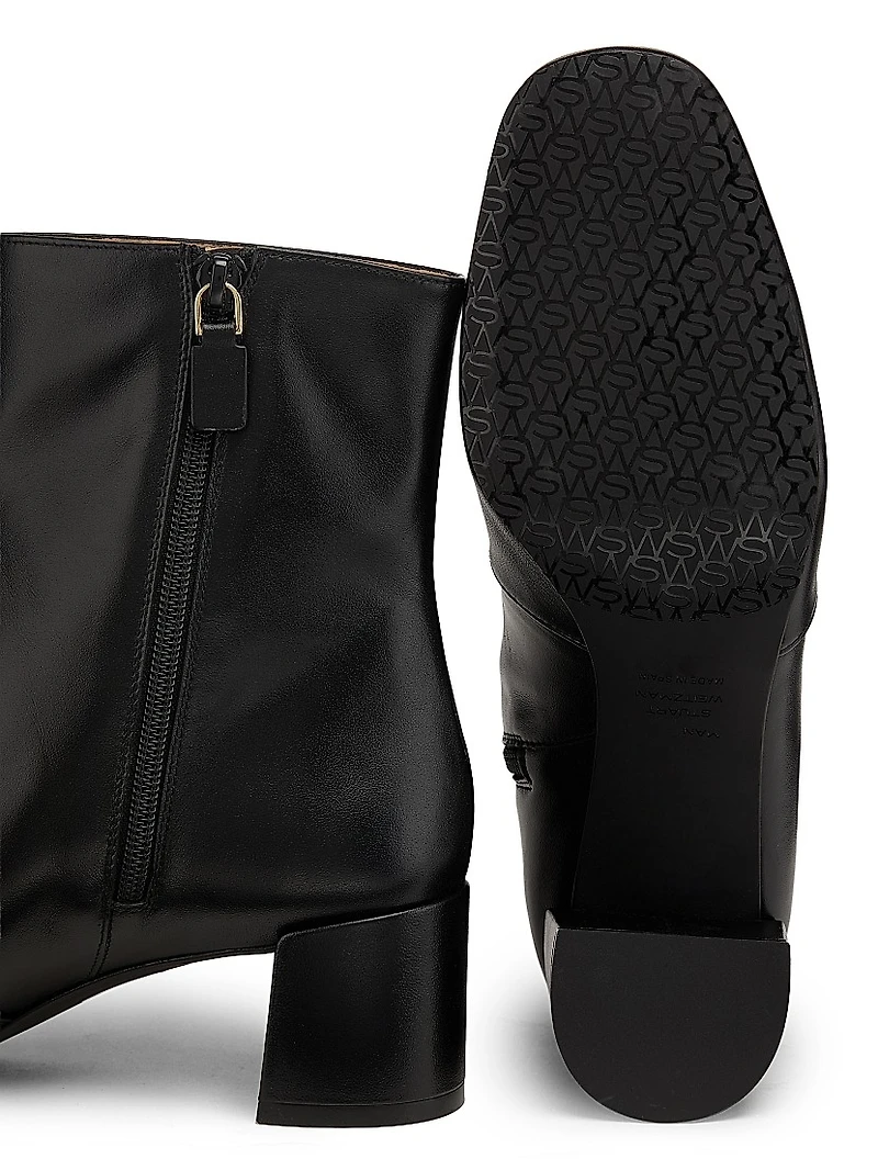 Maeve 50MM Leather Ankle Boots