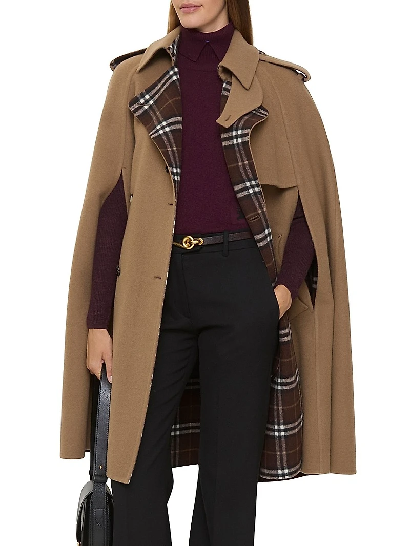 Bellemont Double-Breasted Cape