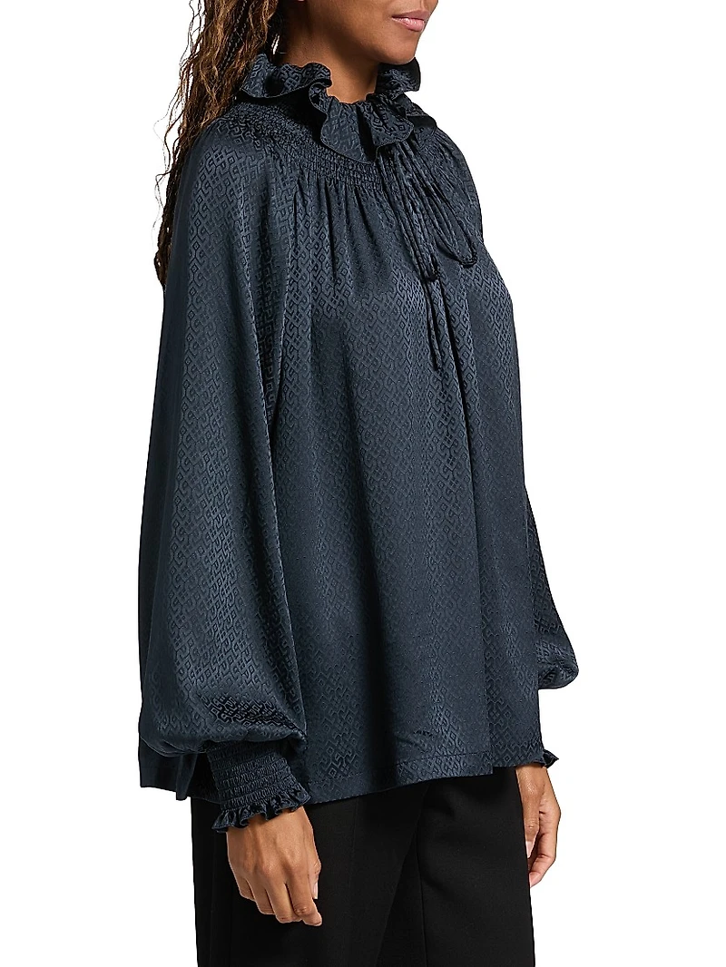 Ros Silk Blouse