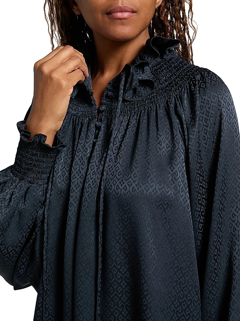 Ros Silk Blouse
