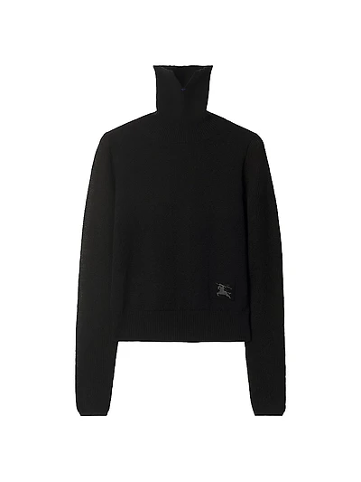Wool-Blend Turtleneck Sweater