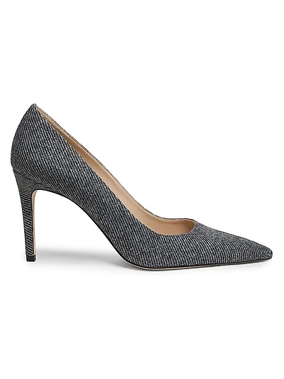 Stuart Power 85MM Denim Pumps