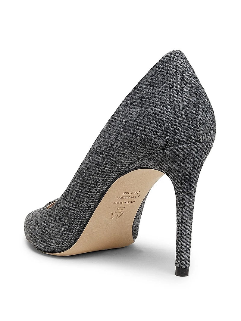 Stuart Power 85MM Denim Pumps