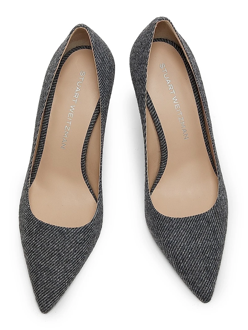 Stuart Power 85MM Denim Pumps