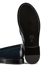 Lottie Leather Bow Loafers