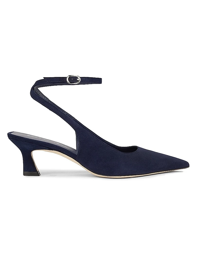 Vinnie 50MM Suede Pumps