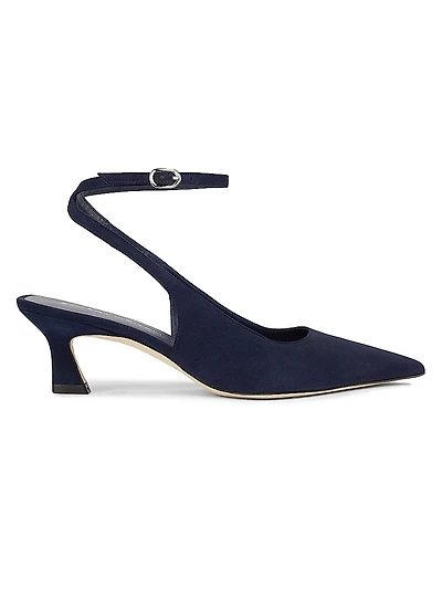 Vinnie 50MM Suede Pumps