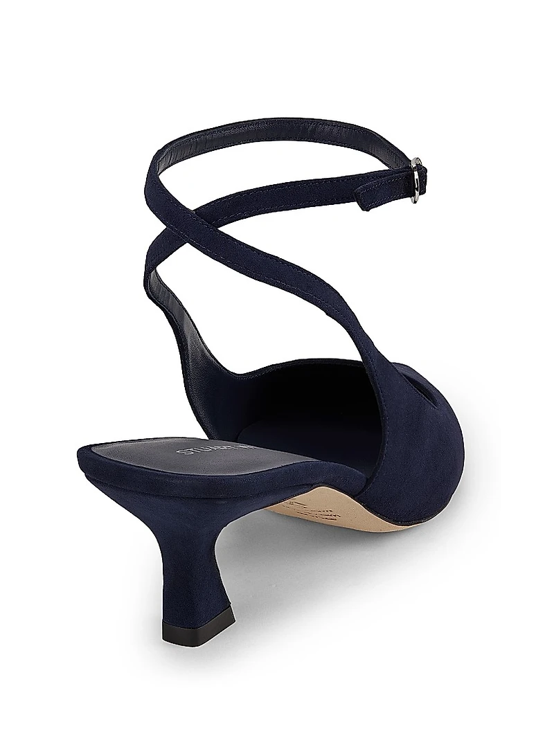 Vinnie 50MM Suede Pumps