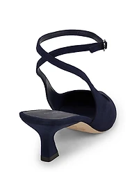 Vinnie 50MM Suede Pumps