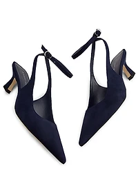 Vinnie 50MM Suede Pumps