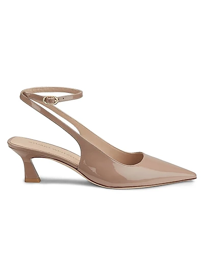 Vinnie 50MM Patent Leather Pumps