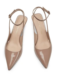 Vinnie 50MM Patent Leather Pumps