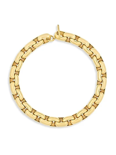 Chunky Chain Necklace in Metal