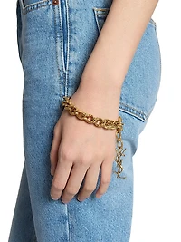 Rope-Chain Bracelet Metal