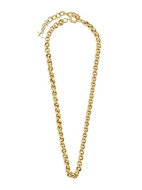 Rope-Chain Necklace in Metal