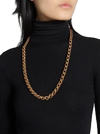 Rope-Chain Necklace in Metal